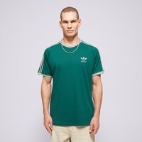 Koszulka męska ADIDAS T-SHIRT 3-STRIPES TEE jn7017 kolor zielony