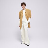 Spodnie damskie NEW BALANCE SPODNIE LINEAR HERITAGE FLEECE WIDE LEG PANT wp53902pef kolor beżowy