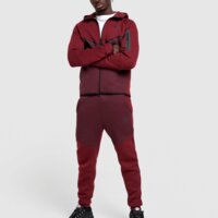 Spodnie męskie NIKE SPODNIE TECH FLEECE JOGGER hv0959-619 kolor bordowy