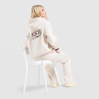 Damska bluza NIKE BLUZA Z KAPTUREM W NSW PHNX FLC OS PO HOOD ir3614-104 kolor beżowy