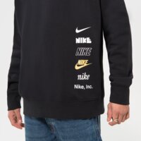 NIKE BLUZA M NK CLUB + BB CREW MLOGO dx0781-010 kolor czarny