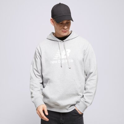 NEW BALANCE BLUZA Z KAPTUREM ESSENTIALS STACKED