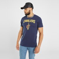 Koszulka męska NEW ERA T-SHIRT SS NBA LOGO CLEVELAND CAVALIERS OCEANSIDE BL 11530754 kolor niebieski