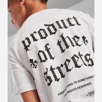 Koszulka dziecięca HOODRICH T-SHIRT SHDW TEE WHT/BLK/RED hj 0125 0035 kolor biały