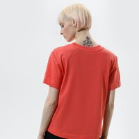 Koszulka damska VANS T-SHIRT WM JUNIOR V BOXY HOT CORAL vn0a4mfllm31 kolor pomarańczowy