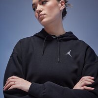 Damska bluza JORDAN BLUZA Z KAPTUREM W J BRKLN FLC PO 2  fn4488-010 kolor czarny