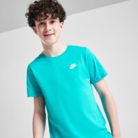 Koszulka dziecięca NIKE T-SHIRT NSW EMB FUTURA LBR fz5177-345 kolor turkusowy