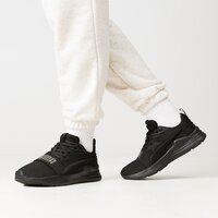 Buty dziecięce PUMA WIRED RUN PURE JR 390847 01 kolor czarny