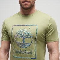 Koszulka męska TIMBERLAND T-SHIRT WATER STACK LOGO SHORT SLEEVE TEE tb0a5mv4bq01 kolor zielony