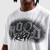 Koszulka męska HOODRICH T-SHIRT IRON V2 TEE WHT/BLK hr04250242 kolor biały