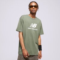 Koszulka męska NEW BALANCE T-SHIRT NB ESSENTIALS LOGO TEE mt31541don kolor khaki