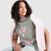 Koszulka dziecięca PINK&SODA  T-SHIRT WORLD psstjg11955723 kolor zielony