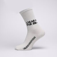 Damskie skarpetki S.NOW JOB SIZEER SOCKS "CLEAR FOR ME"  si123skd50001 kolor biały