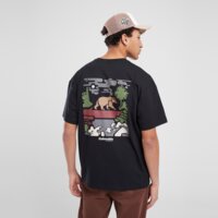 Koszulka męska COLUMBIA T-SHIRT BLACK BUTTE™ GRAPHIC TEE 2071701-012 kolor czarny