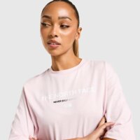 Koszulka damska THE NORTH FACE T-SHIRT GRADIENT FLOW OVERSIZE TEE nf0a8f7ybp61 kolor różowy