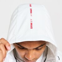NIKE BLUZA ROZPINANA MAX PK FZ WHT/RED SWEATSHIRT fv5443-100 kolor biały