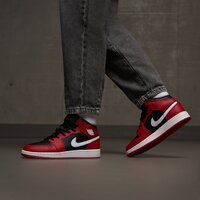 Buty dziecięce AIR JORDAN 1 MID BG dq8423-061 kolor czerwony