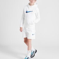 Bluza dziecięca NIKE BLUZA Z KAPTUREM B NSW SI FLC PO HOODY BB B fz4712-100 kolor biały