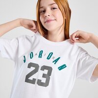 Koszulka dziecięca JORDAN T-SHIRT 23 SOFT TOUCH SS GIRL 45c826-001 kolor biały