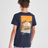 Koszulka dziecięca THE NORTH FACE T-SHIRT GRADIENT T NAV nf0a8ehc8k21 kolor granatowy