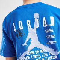 Koszulka dziecięca JORDAN T-SHIRT JRDN STAMP TEE BLU B 95f248-bb7 kolor niebieski