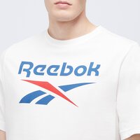 Koszulka męska REEBOK T-SHIRT REEBOK IDENTITY BIG LOGO TEE 100071175 kolor biały