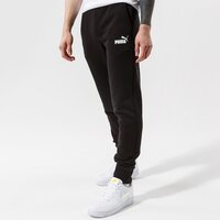 Spodnie męskie PUMA SPODNIE ESS LOGO PANTS FL CL - PUMA BLACK 58671401 kolor czarny