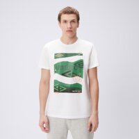 Koszulka męska UMBRO T-SHIRT UMBRO GRAPHICS B LOGO WHITE ul325tsm04002 kolor biały
