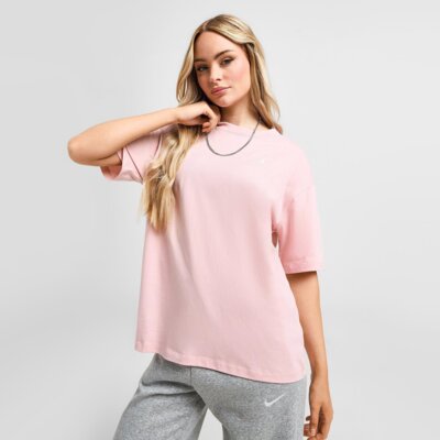 T SHIRT W JORDAN ESSEN GF TEE CORE 23 PINK GLAZE/WHITE