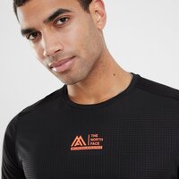 Koszulka męska THE NORTH FACE T-SHIRT MA TEE BLK/FLAME nf0a88c6jk31 kolor czarny