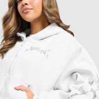 Damska bluza HOODRICH BLUZA ROZPINANA Z KAPTUREM SPARK BOXY hw02250205 kolor szary