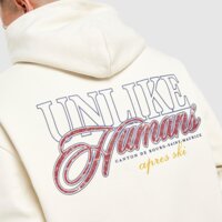 UNLIKE HUMANS BLUZA Z KAPTUREM CANTON ulhtm10478360 kolor beżowy