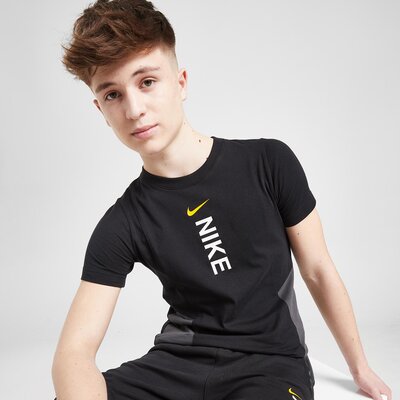 NIKE T-SHIRT HYB SS TEE BLK/GRY TEE