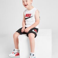 Koszulka dziecięca NIKE T-SHIRT LOGO TANK TOP/SHORTS SET CHILDREN 86h837023 kolor biały