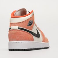 Buty dziecięce AIR JORDAN 1 MID SE dv1336-800 kolor pomarańczowy