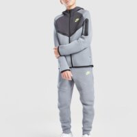 Spodnie dziecięce NIKE SPODNIE B NSW TCH FLC JGGR - PD hv5869-060 kolor szary