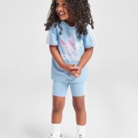 ADIDAS KOMPLET T-SHIRT&SZORTY G jw4889 kolor niebieski