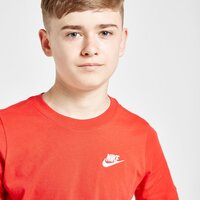 Koszulka dziecięca NIKE T-SHIRT S/LOGO TEE U'RED B ar5254-657 kolor czerwony