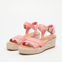 Klapki damskie TOMS SHELL PINK METALLIC 10020746 kolor różowy