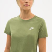 Koszulka damska NIKE T-SHIRT ESSENTIAL SHORT SLEEVE dn2393-334 kolor zielony