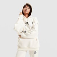 Damska bluza THE NORTH FACE BLUZA Z KAPTUREM OVERSIZE LOCATION nf0a8f7rqli1 kolor beżowy
