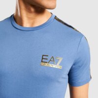 Koszulka męska EMPORIO ARMANI 7 T-SHIRT TAPE af125037m001986ub064 kolor niebieski