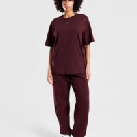 Koszulka damska NIKE T-SHIRT W NSW ESSENTIALS fd4149-653 kolor bordowy