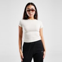 Koszulka damska NIKE T-SHIRT W NSW NK CHLL KNT MD CRP fv5508-107 kolor beżowy