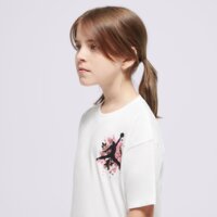 Koszulka dziecięca JORDAN T-SHIRT JDG FLORAL JUMPMAN SS TEE GIRL 45d450-001 kolor biały