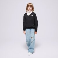 Bluza dziecięca NIKE BLUZA K NSW CLUB FLC CREW LS LBR BOY fd3006-010 kolor czarny