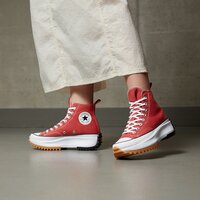 Trampki damskie CONVERSE RUN STAR HIKE a05136c kolor czerwony