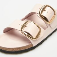 Klapki damskie BIRKENSTOCK ARIZONA BB LENA HS LIGHT ROSE HEX 1029392 kolor różowy
