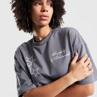 Koszulka damska SUPPLY&DEMAND T-SHIRT REA suptw18058171 kolor szary
