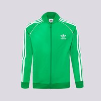 Bluza dziecięca ADIDAS BLUZA ROZPINANA SST TRACK TOP BOY in4744 kolor zielony